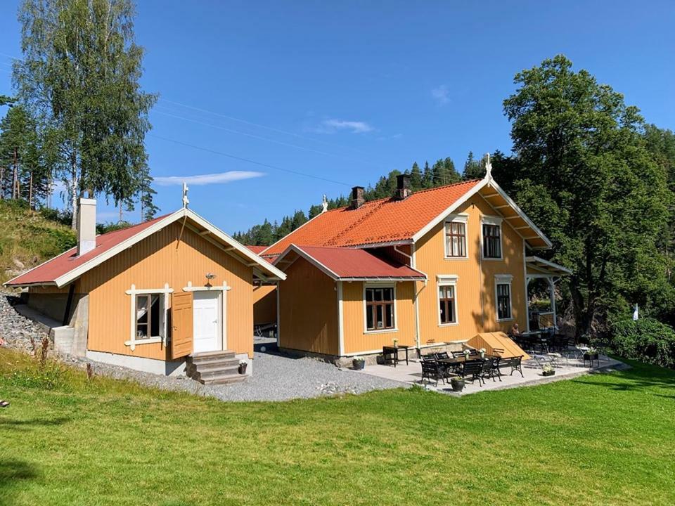 Vrangfoss Sluse Hotell Ulefoss Exteriör bild